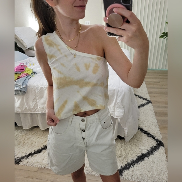 Forever 21 NWT One shoulder croptop - Picture 6 of 10